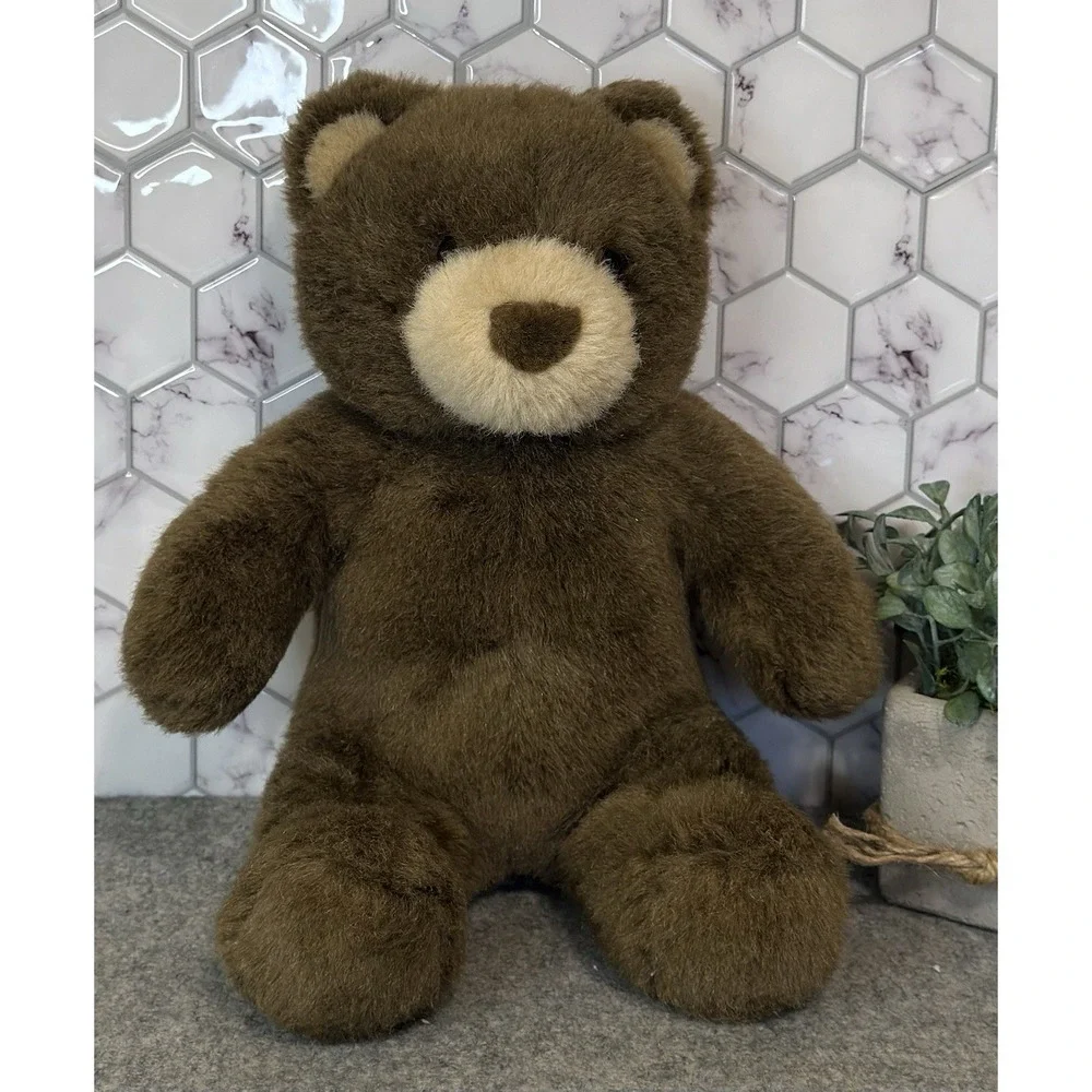 Build-a-Bear 1st Generation Brown Vintage Plush Stuffed 1997 Teddy Bear